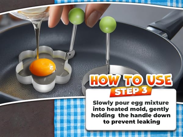 egg mold for breakfast sandwiches stainless steel ring stainless steel egg rings for egg mcmuffins