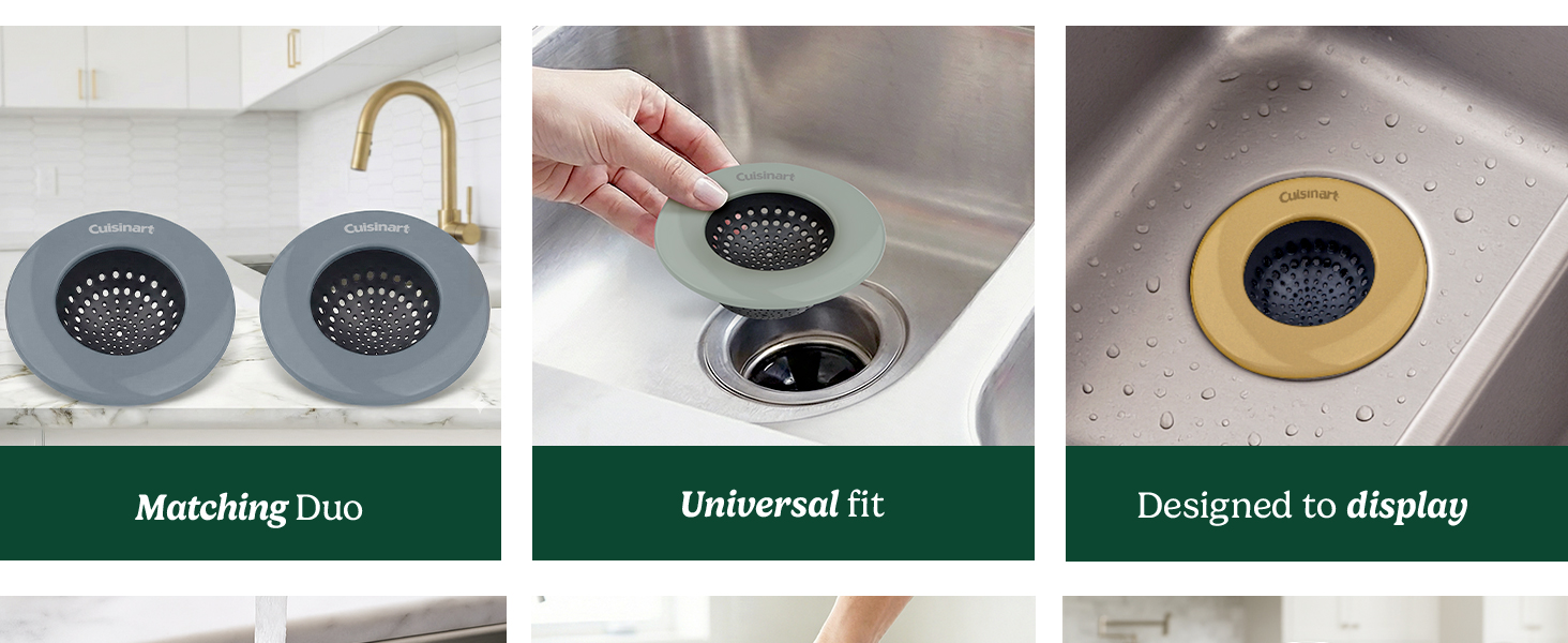 Cuisinart Sink Strainers-Features