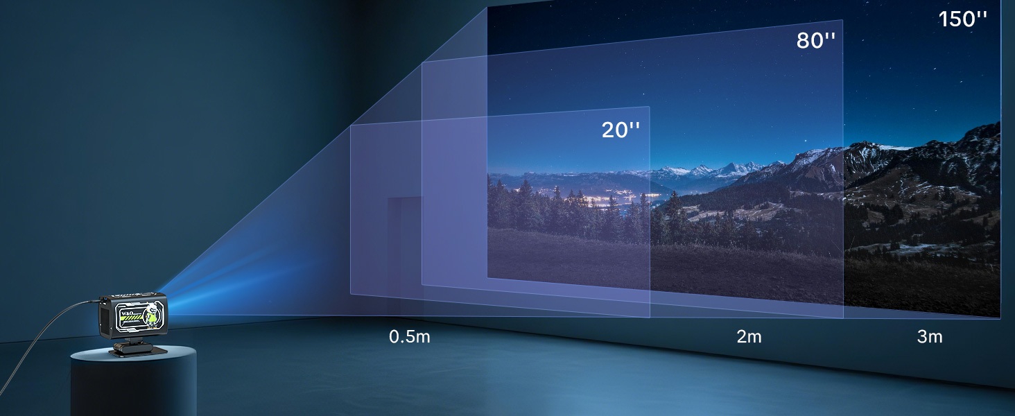 clokowe mini projector,smart,projector with built in apps