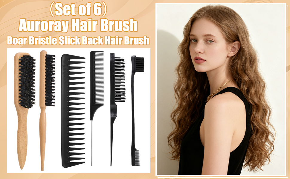 Slick Back Hair Brush