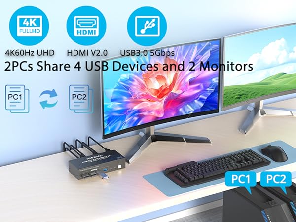 monitor switch for 2 computers