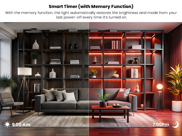 bookcase lighting