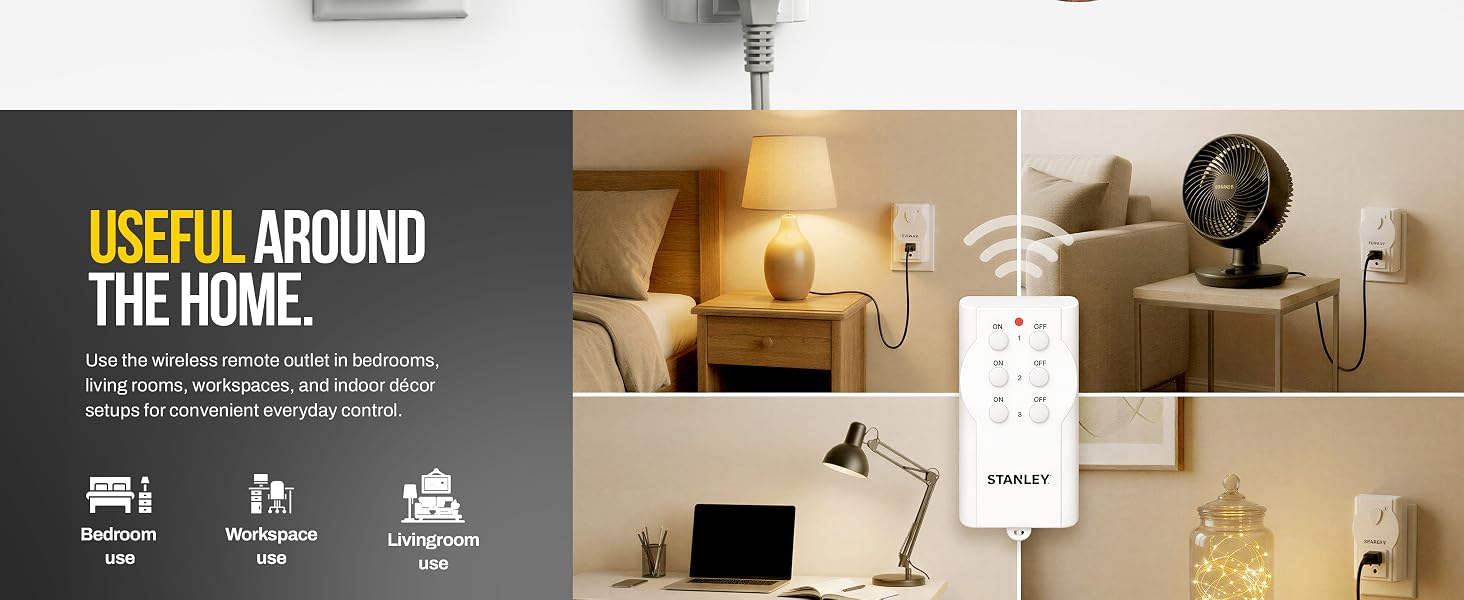 wireless remote outlet
