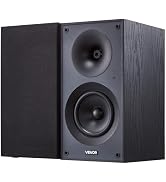 VEVOR Powered Bookshelf Speakers, 25W x 2, Active Studio Monitor Speaker with 5.25 Inch Woofer, B...
