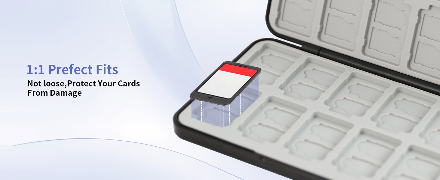 Switch 2 Game Case Holder for Nintendo Switch 2/OLED/Lite Games & Micro SD Cards