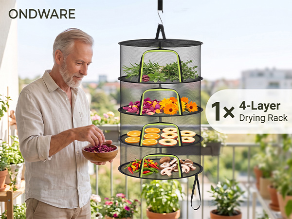 Herb Drying Rack