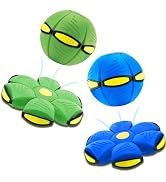 Magic Metaball, Children's Bouncing Ball, 2PCS Magic Flying Saucer Interactive Pop-Up Transform T...