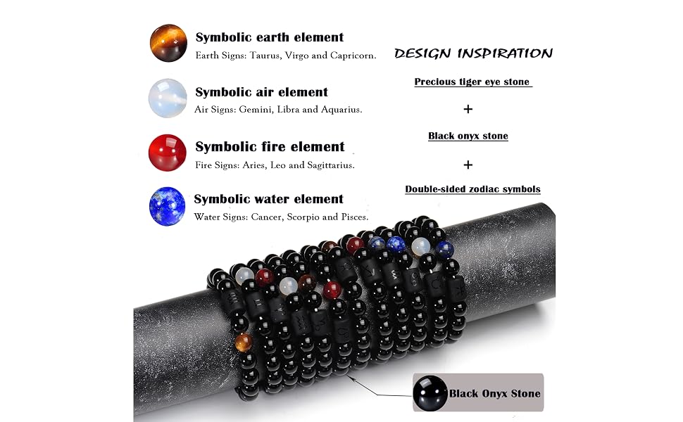zodiac sign bracelet