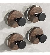 Adhesive Towel Hooks for bathrooms, Suction Cup Hooks for Shower Drill-Free for Wall Closet Hook ...