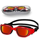 XDX Kids Swim Goggles, Polarized Kids Swimming Goggles, Anti Fog No Leaking Swimming Goggles for ...