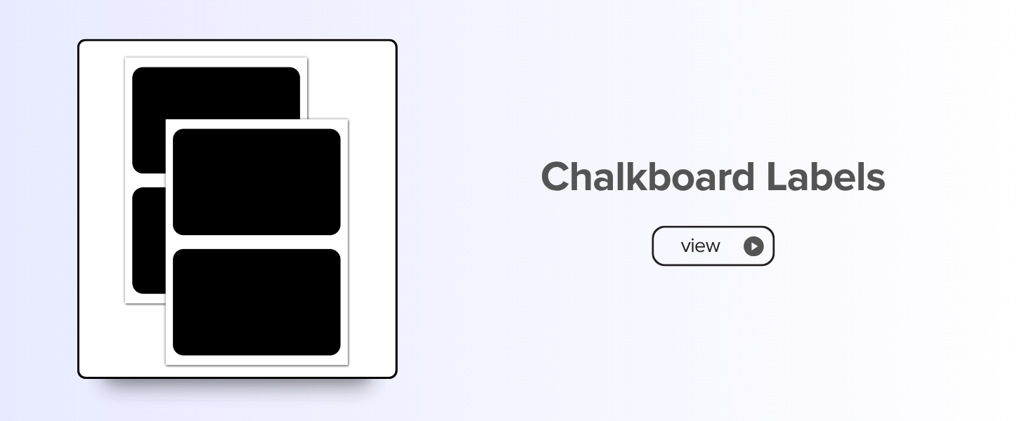 Chalkboard Labels