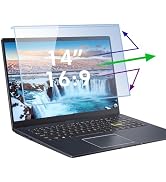 14 Inch Blue Light Screen Protector Panel, Eye Protection Anti-Scratch Blue Light Screen Filter f...