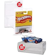 EVORETRO Clamshell Protector Bundle for Hot Wheels Pop Culture Series (0.60MM, Pack of 19) and Lo...