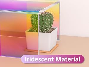 Iridescent Acrylic Material