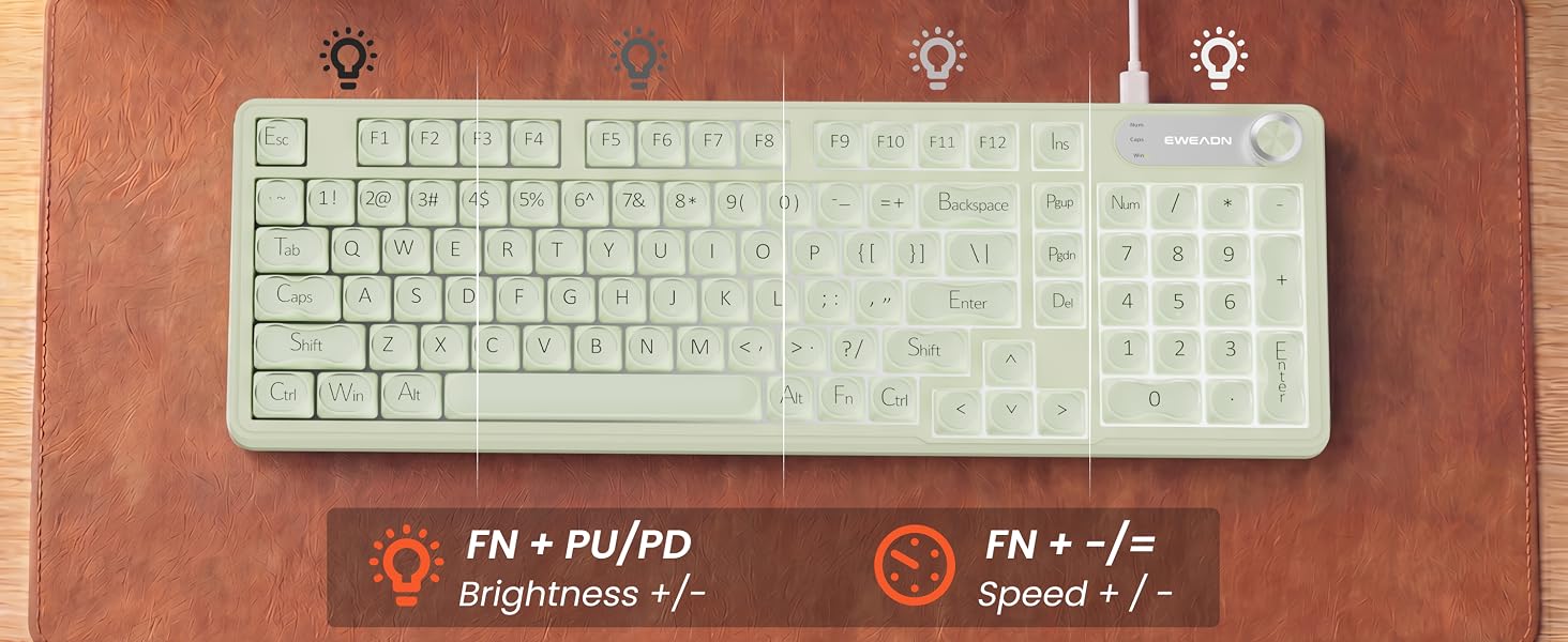 keyboard green