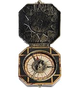 1Pc Metallic Compass, Nautical Compass Pirate Captain Costume Halloween Party Cosplay Decoration ...