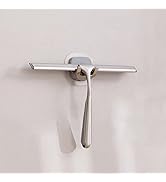Shower Squeegee for Shower Doors 10 Inch Bathroom Squeegee for Windows,Kitchen,Mirror and Car Gla...