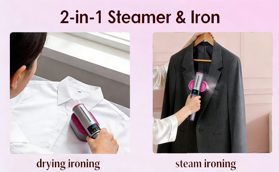 2in1 steamer &iron,drying ironing,stem ironing