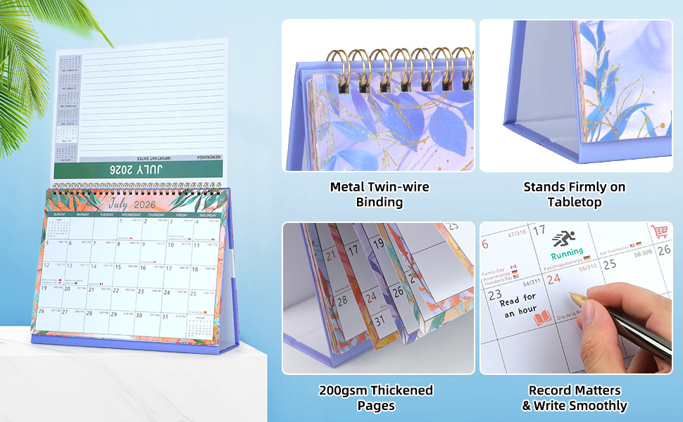 2026 desk calendar