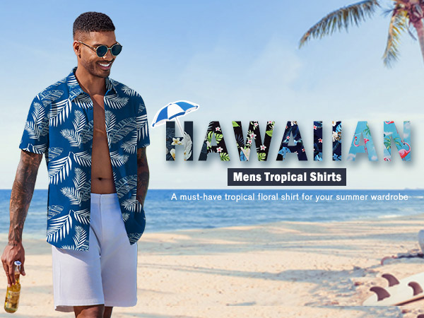 Men's Short Sleeve Hawaiian Shirt