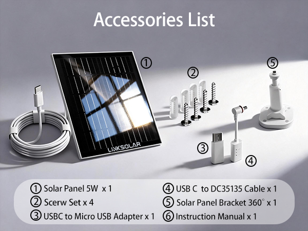solar panel for ring camera