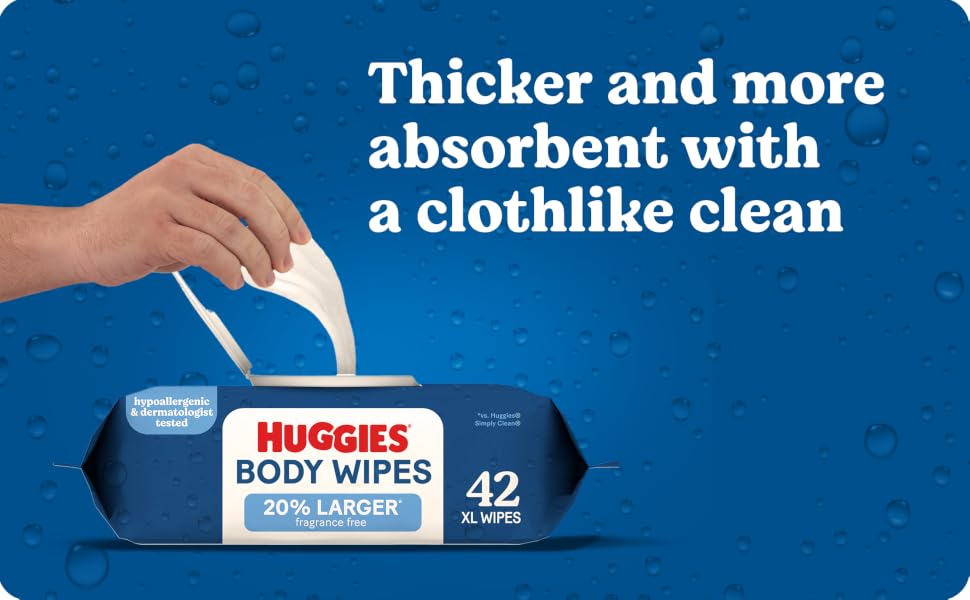 Thicker and more aborbent