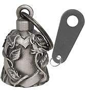 Dream Apparel Motorcycle Biker Bell W/ Motorcycle Bell Hanger, Motorcycle Accessories or Key Chai...