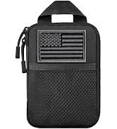 IronSeals Tactical Molle EDC Pouch Utility Tool Pouch Compact Pocket Organizer Pouch with US Flag...