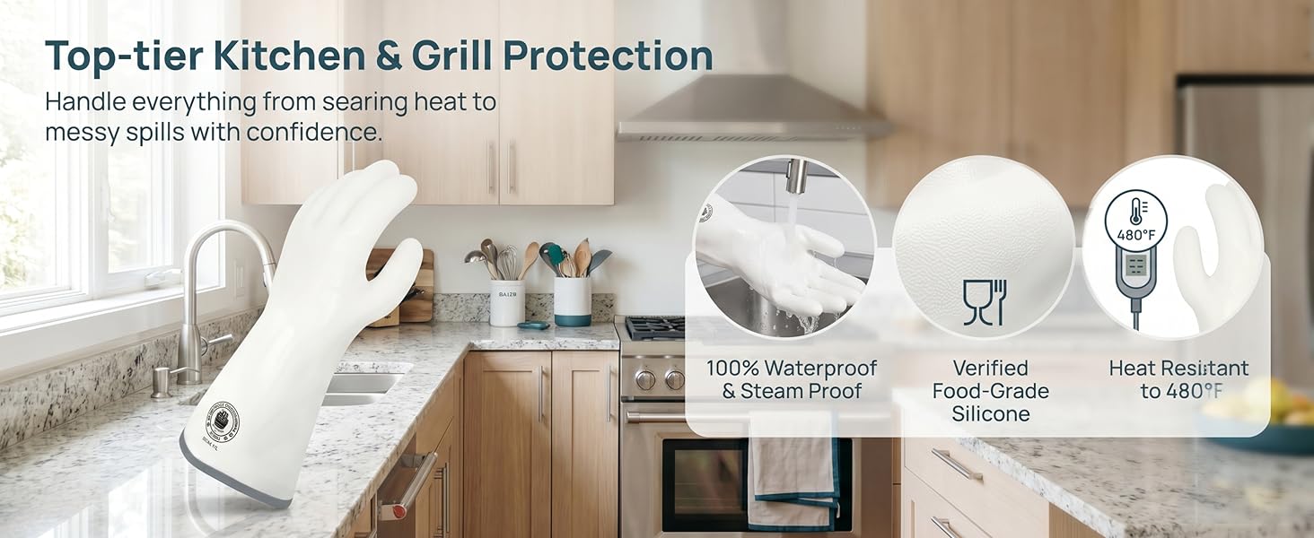 Kitchen Cooking Gloves