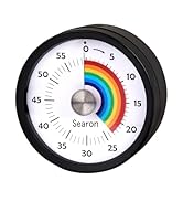 Searon Kitchen Timers for Cooking, Magnetic Visual Timer for Kids Teachers Classroom School ADHD ...
