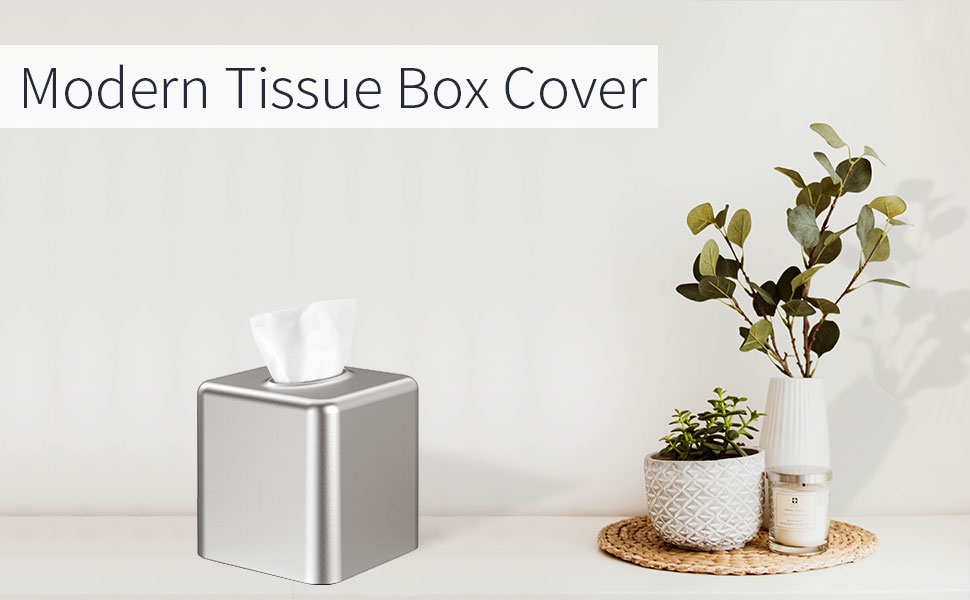 Modern Tissue Box Cover Square