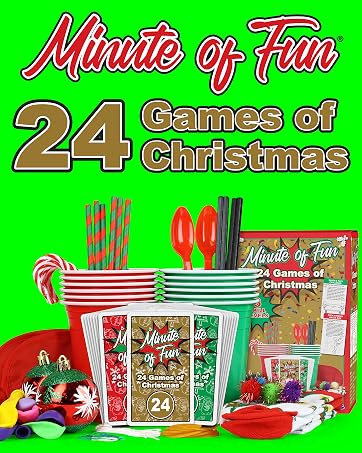 Minute of Fun, Minute Games, Minute to Win It, Family Games, Advent Calendar