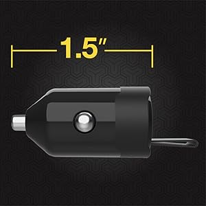 Compact Size 1.5" long