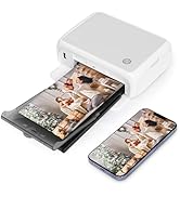 HPRT Photo Printer 4x6 CP4000L Portable Thermal Dye Sublimation Printer for iPhone/Android/Laptop...