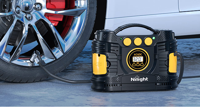 AC/DC tire inflator