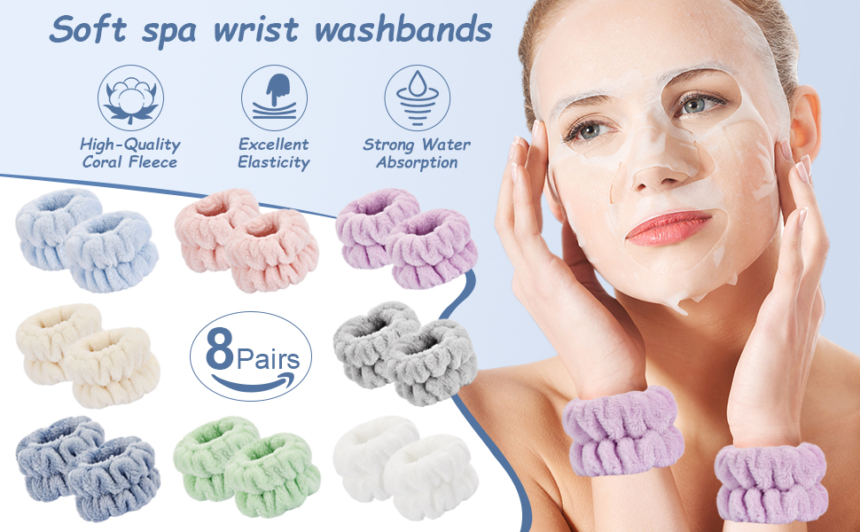 Wrist Towels for Washing Face