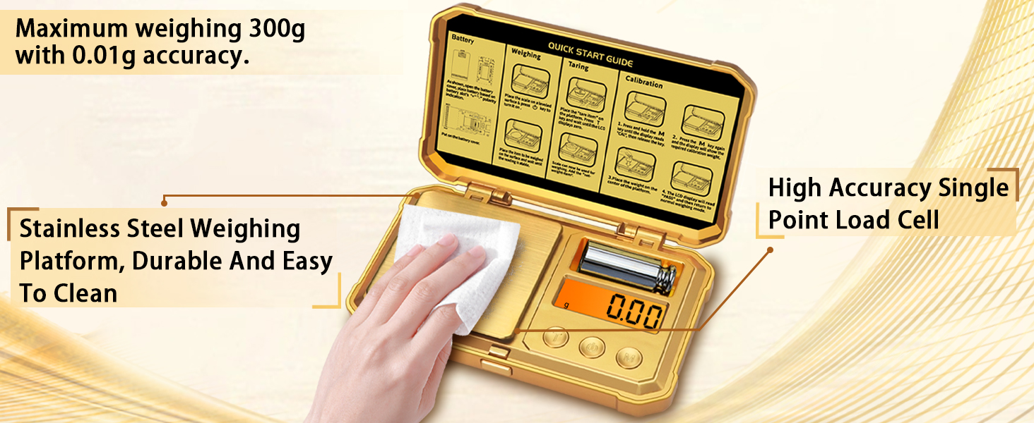 Digital Pocket Gram Scale 0.01 Accuracy