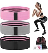 Resistance Bands for Working Out, Exercise Workout Bands for Women & Men, 3 Levels Elastic Stretc...