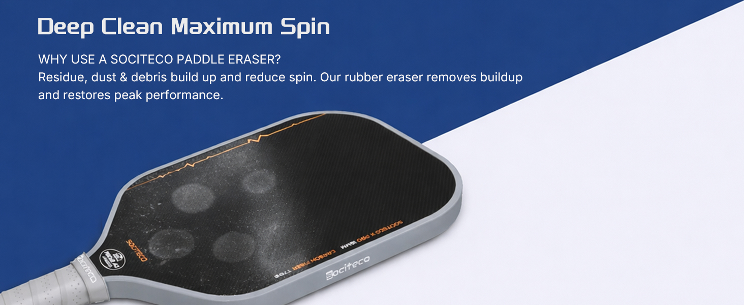 black paddle eraser