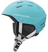 OutdoorMaster Kelvin II Ski Helmet - Snow Sport Helmet Snowboard Helmet for Men Women & Youth