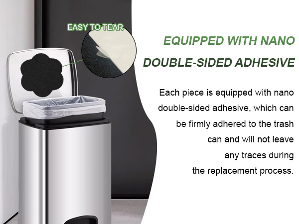 trash can deodorizer stick on