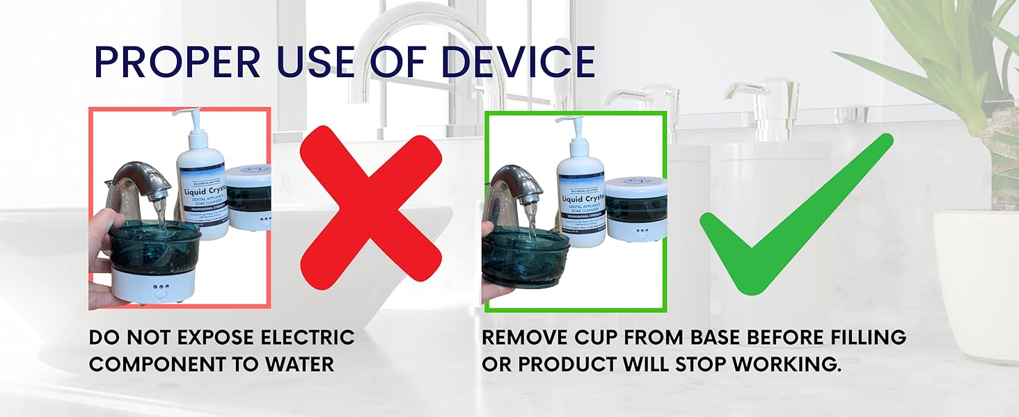 Ultrasonic Cleaner Proper Use Of Device
