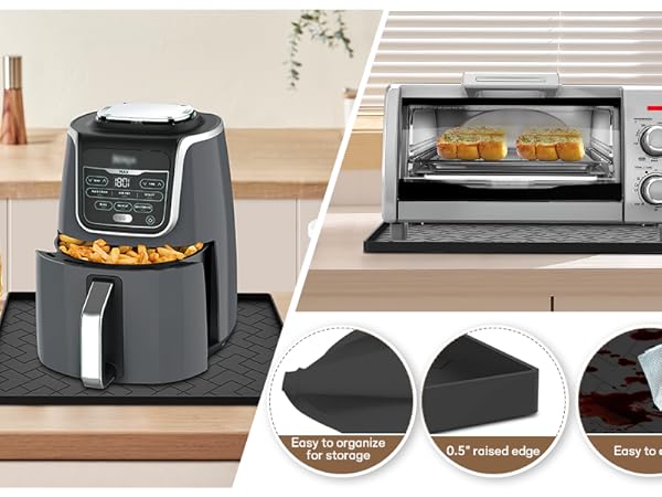 air fryer mat air fryer accessories air fryer mat for counter heat resistant air fryer stand