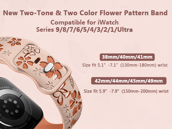 CG engrave smart watch band