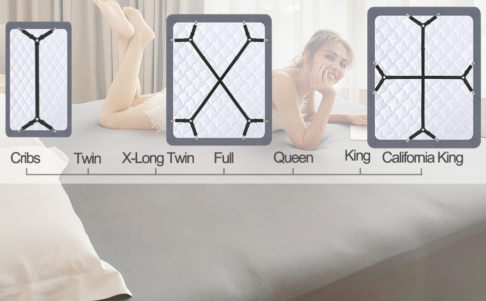 Bed Sheet Holder Straps