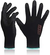DEX FIT NR450 Warm Fleece Work Gloves, Comfortable and Stretchy Fit, Firm Grip, Thin & Lightweigh...