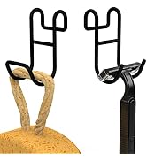 STARICH Black Shower Caddy Hooks, Razor Hooks for Shower, Razor Hanger for Shower, Shower Caddy w...