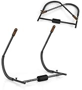 SPORFIT Ab Trainer Machine, Compact Ab Cruncher with Padded Neck Support & Anti-Slip Handles, Sto...