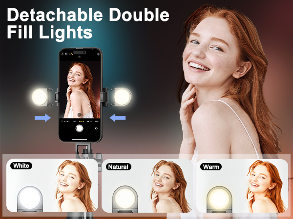 tripod for iphone with light