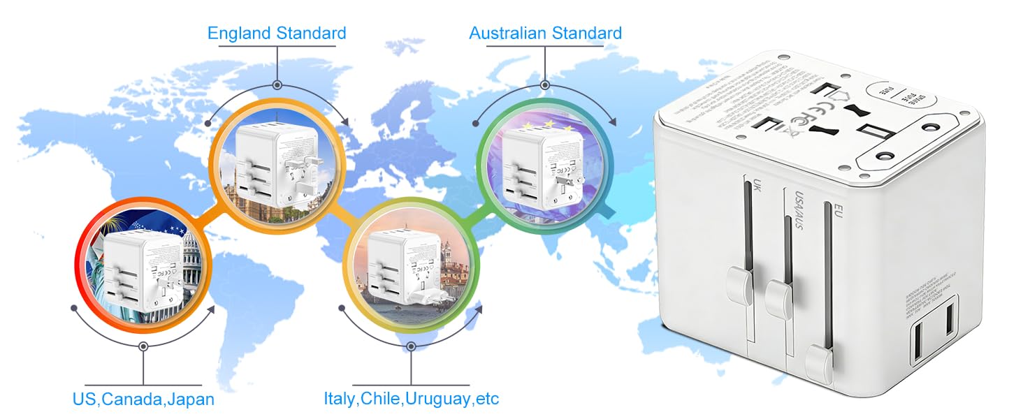 Universal Travel Adapter 25W